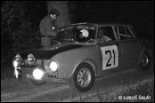 Rallye esk Krumlov 1977