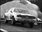 Fotografie z Rallyecrossu v Římově 1988