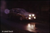 Rallye Valask zima 1988