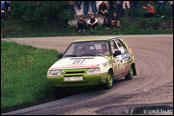 Rallye esk Krumlov 1989