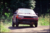 46. Rajd Polski 1989 - Bublewicz / yszkowski - Mazda Familia 4WD BFMR