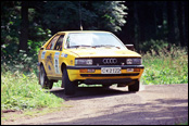 46. Rajd Polski 1989 - Kolew / Ignatow - Audi Coupe Quattro