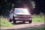 46. Rajd Polski 1989 - Arletti / Julli - Lancia Delta HF Integrale