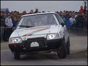 Fotografie z Rallye Valašská zima 1989