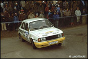 Rallye Valask zima 1989