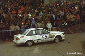 Rallye Valask zima 1989