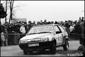 Rallye Valask zima 1989