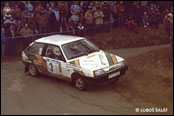 Rallye Valask zima 1989