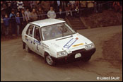 Rallye Valask zima 1989