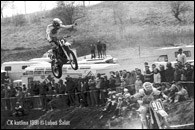 Motokros v Českém Krumlově v roce 1991