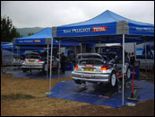 ADAC Rallye Deutschland 2002 - Peugeot