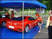 Setkn Ferrari clubu Deutschland v eskm Krumlov