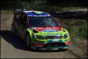 ADAC Rallye Deutschland 2010 - Hirvonen / Lehtinen - Ford Focus RS WRC 09