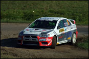 ADAC Rallye Deutschland 2010 - Lika / Dufek - Mitsubishi Lancer EVO X