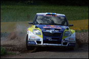 ADAC Rallye Deutschland 2010 - Sandell / Axelsson - koda Fabia S2000