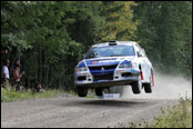 Neste Oil Rally Finland 2010 - Roman Kresta / Petr Gross - Mitsubishi Lancer EVO IX