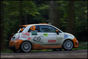 Rallye de France 2010 - Meyer / Ancel - Fiat 500 R3T