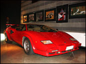 Fotografie z Muzea Ferruccio Lamborghini, Dosso, Itálie 2010