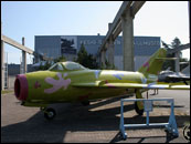 Fotografie z leteckého muzea v Tikkakoski ve Finsku 2010