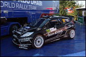 Rallye de France - Alsace 2011: All Qassimi / Orr - Ford Fiesta RS WRC