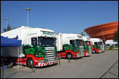 Rallye de France - Alsace 2011: Stobart trucks