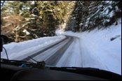 Rallye Monte Carlo Historique 2011 - po trati RZ z Peira-Cava na Col de Turini