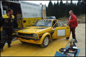 Test Hjek Historic Czech National Rally Teamu v Loenicch