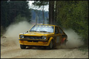 Test Hjek Historic Czech National Rally Teamu v Loenicch