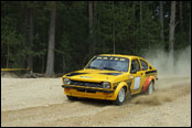 Test Hjek Historic Czech National Rally Teamu v Loenicch