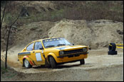 Test Hjek Historic Czech National Rally Teamu v Loenicch