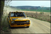 Test Hjek Historic Czech National Rally Teamu v Loenicch