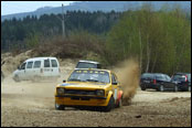 Test Hjek Historic Czech National Rally Teamu v Loenicch