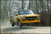 Test Hjek Historic Czech National Rally Teamu v Loenicch