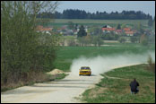 Test Hjek Historic Czech National Rally Teamu v Loenicch