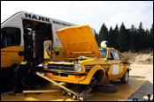 Test Hjek Historic Czech National Rally Teamu v Loenicch