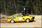 Test Hjek Historic Czech National Rally Teamu v Loenicch