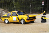 Test Hjek Historic Czech National Rally Teamu v Loenicch