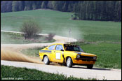 Test Hjek Historic Czech National Rally Teamu v Loenicch