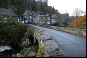 Msteko Betws-y-Coed lec v nrodnm parku Snowdonia