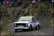 Wales Rally Great Britain 2011: Elliot / Price - Ford Escort Mk II.