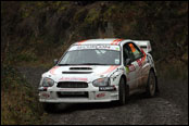 Wales Rally Great Britain 2011: Chilman / Sankey - Subaru Impreza WRC