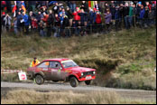 Wales Rally Great Britain 2011: Munden / Frost - Ford Escort