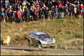 Wales Rally Great Britain 2011: Novikov / Giraudet - Ford Fiesta RS WRC