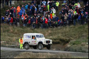 Wales Rally Great Britain 2011: Paramore / Partridge - Land Rover Wolf