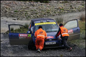 Wales Rally Great Britain 2011: Utting / Ainsworth - Ford Fiesta