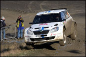 Wales Rally Great Britain 2011: Wiegand / Gottschalk - koda Fabia S2000