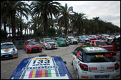 RallyRACC - Catalunya - Costa Daurada 2012: Salou - parc ferme po souti