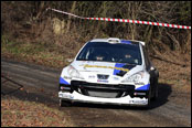 Delecour / Savignoni - test ped Jnner Rallye 2013