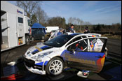 Delecour / Savignoni - test ped Jnner Rallye 2013