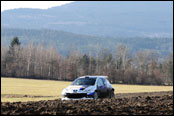 Delecour / Savignoni - test ped Jnner Rallye 2013